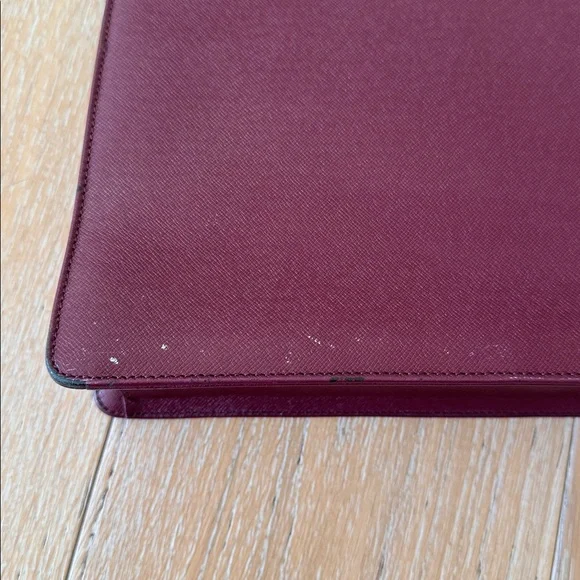 Authentic Vintage Cartier Must de Cartier Burgundy Leather Shoulder Bag